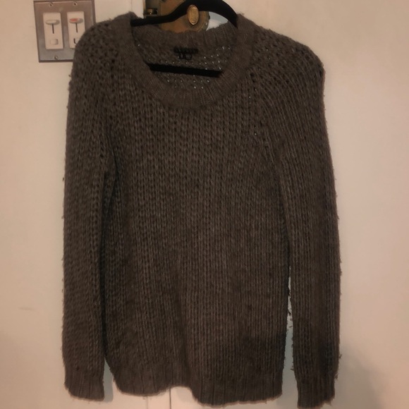 Grey theory sweater